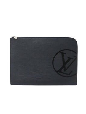 Louis Vuitton Epi Pochette Jour GM Clutch Noir